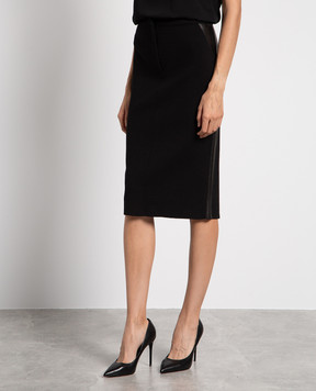 Tom Ford Black midi skirt GCK154YAX571