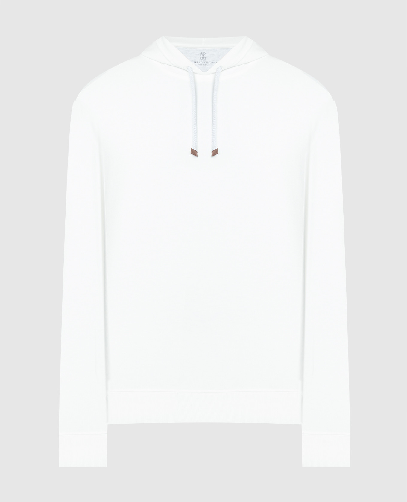 

White hoodie Brunello Cucinelli