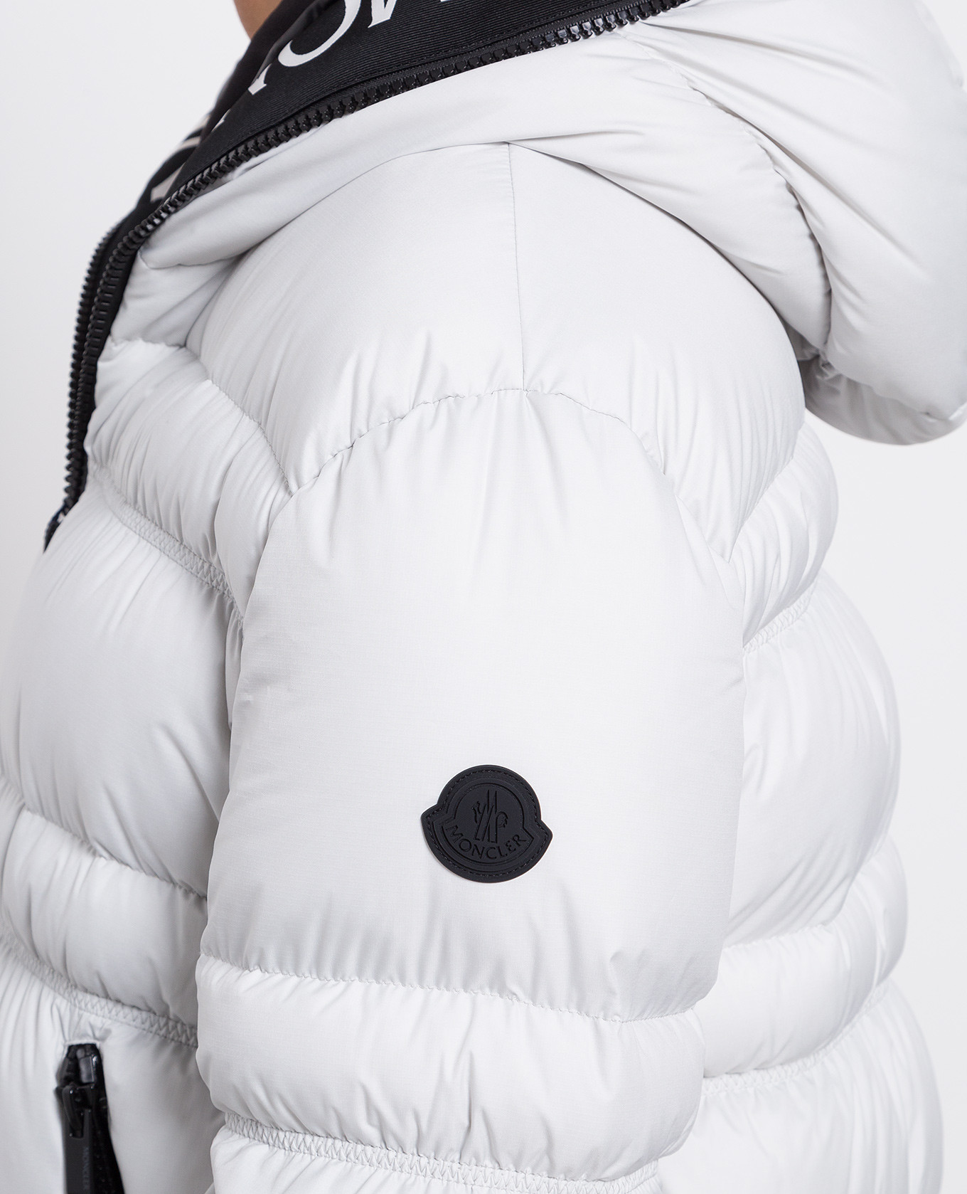 

Tumen gray down jacket with logo Moncler, Blue