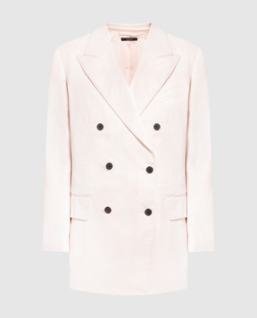 Tom Ford Pink double-breasted jacket GI2915FAX1016