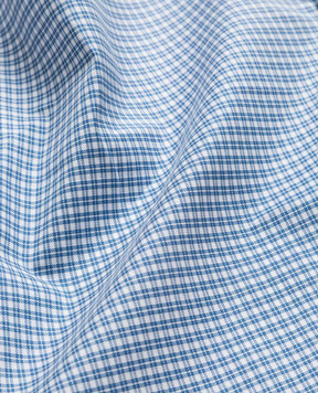 Stefano Ricci Children's blue checkered scarf YFZ25COLJ1919