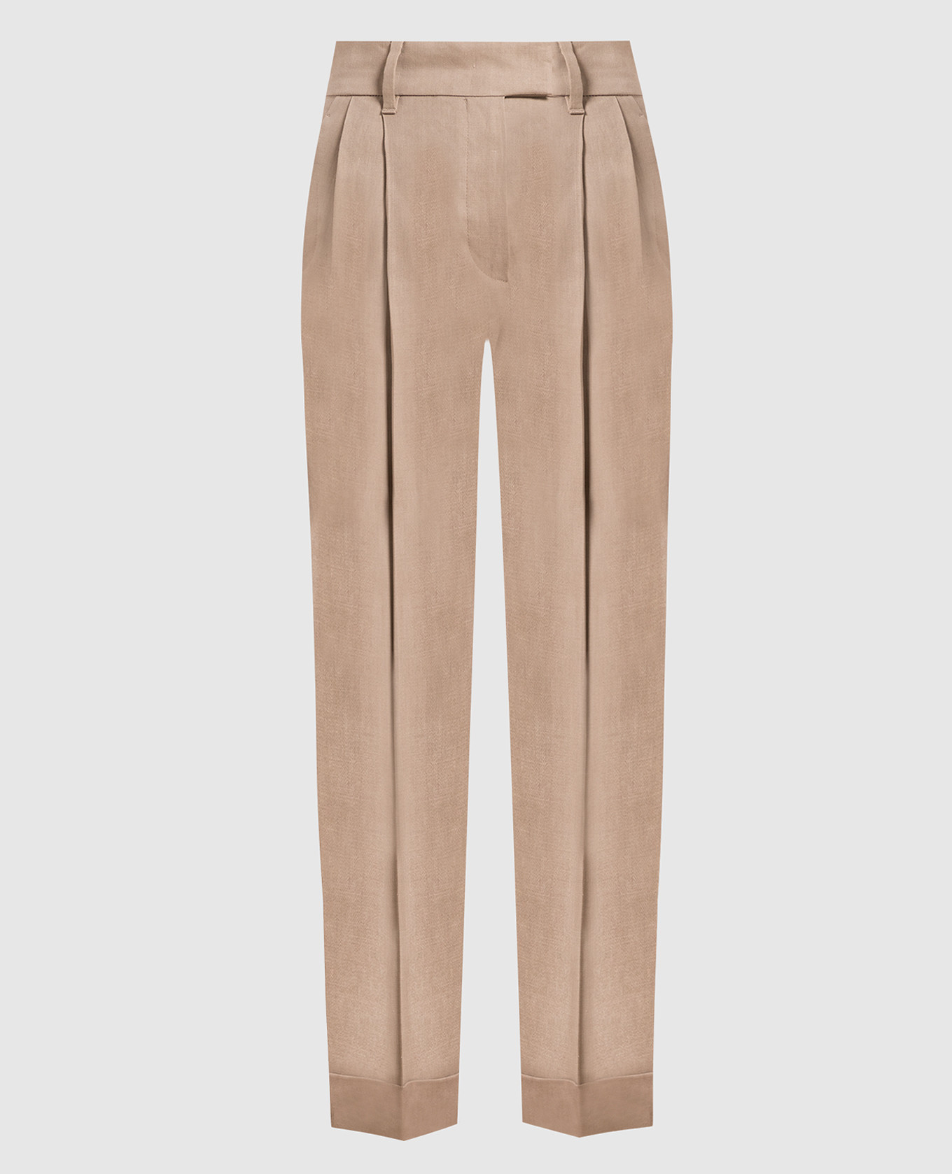 

Brown pants with monil chain Brunello Cucinelli