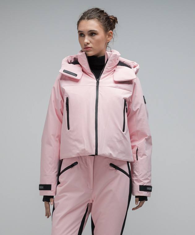 Mackage Amanda pink logo ski down jacket AMANDA shop with