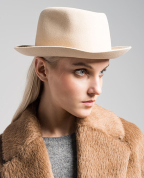 Borsalino Beige Claudio Traveler hat 390330