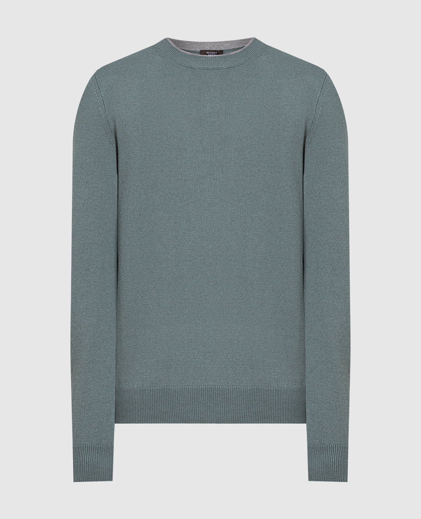 

Green wool, silk and cashmere jumper Peserico
