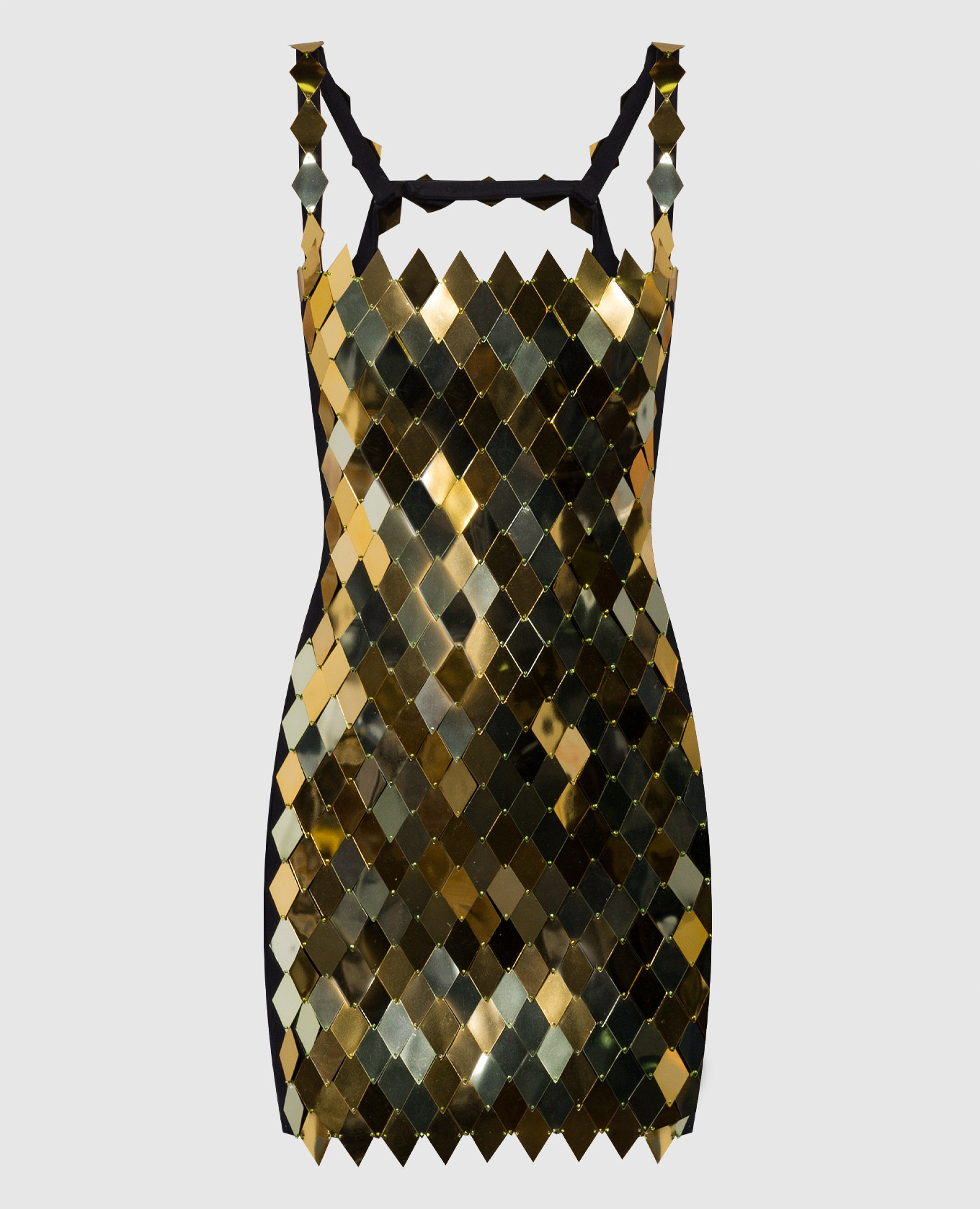 

Rue mini dress with sequins The Attico, Black