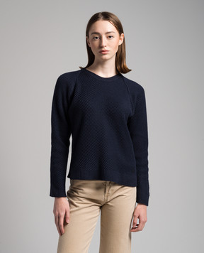 Woolrich Blue jumper CFWWKN0240FRUF0603