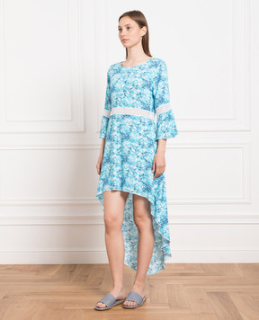 Vilebrequin Lysou blue print dress LYUU3X71