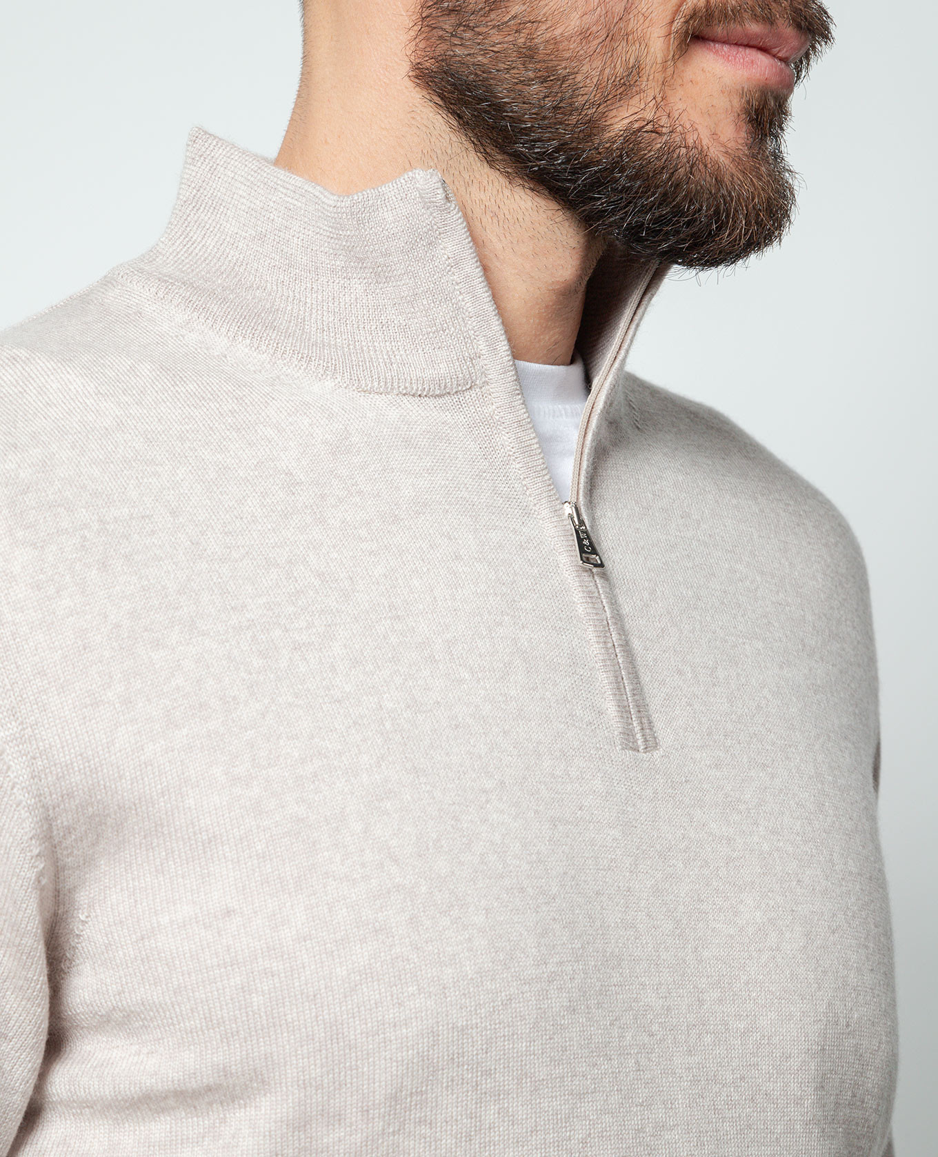 Beige woolen jumper Cashmere&Whiskey 5