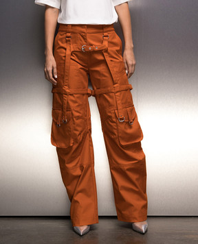 Off-White Brown cargo pants OWCF019F23FAB001
