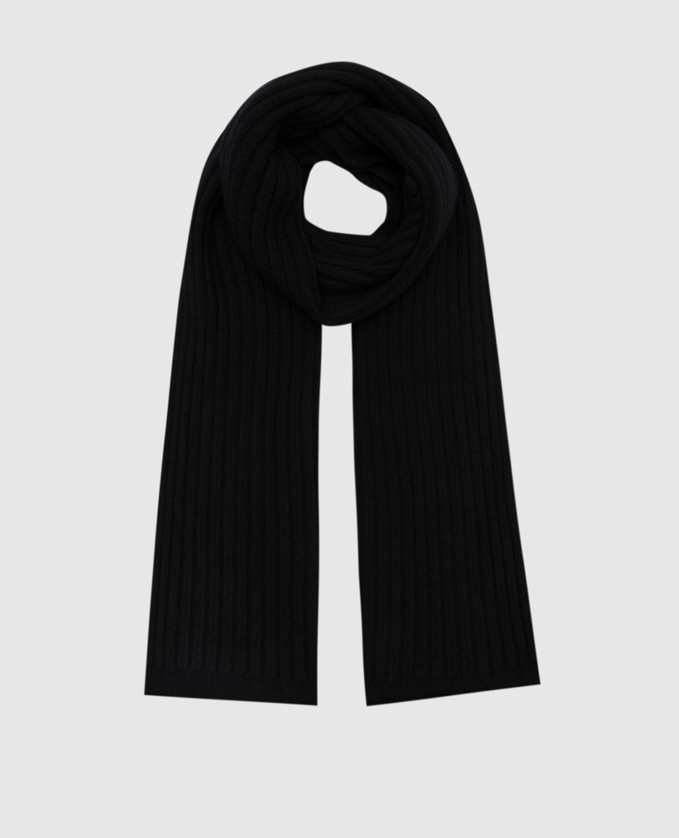 

Black cashmere scarf Allude