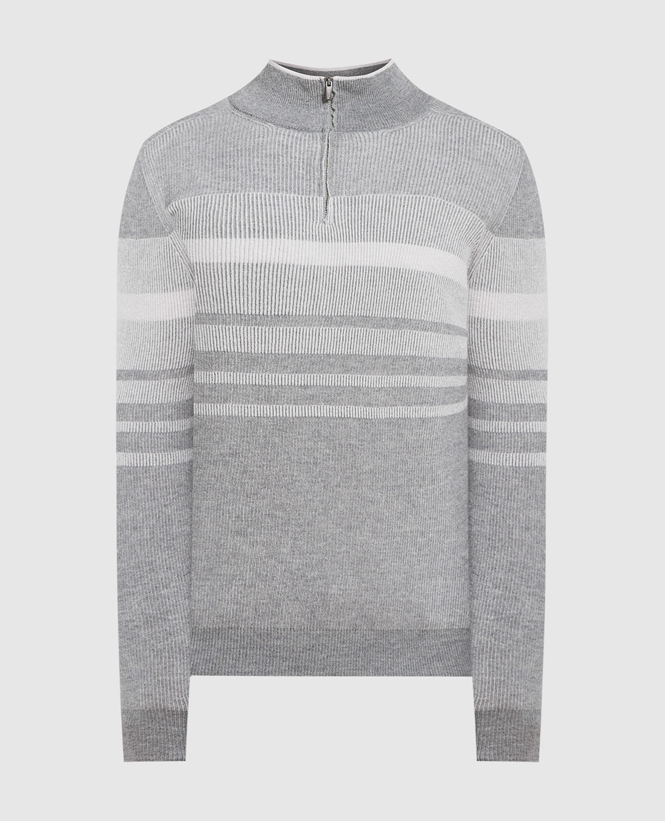 

Gray wool and cashmere jumper Peserico, Серый
