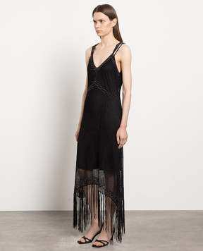 Twinset Black openwork dress 231TT3071