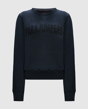 Parajumpers Bianca gray logo sweatshirt 23WPWFLGF31