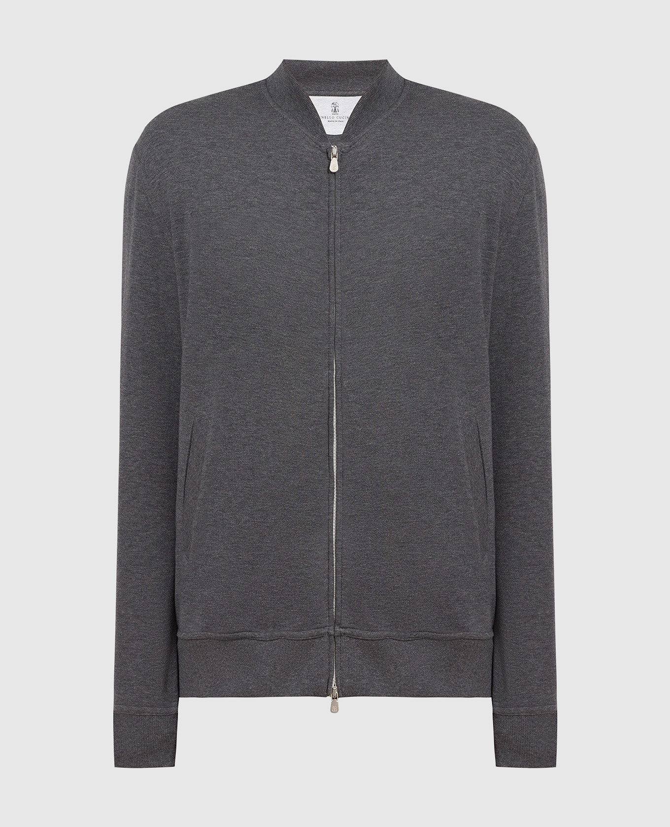 

Gray sweatshirt Brunello Cucinelli, Серый