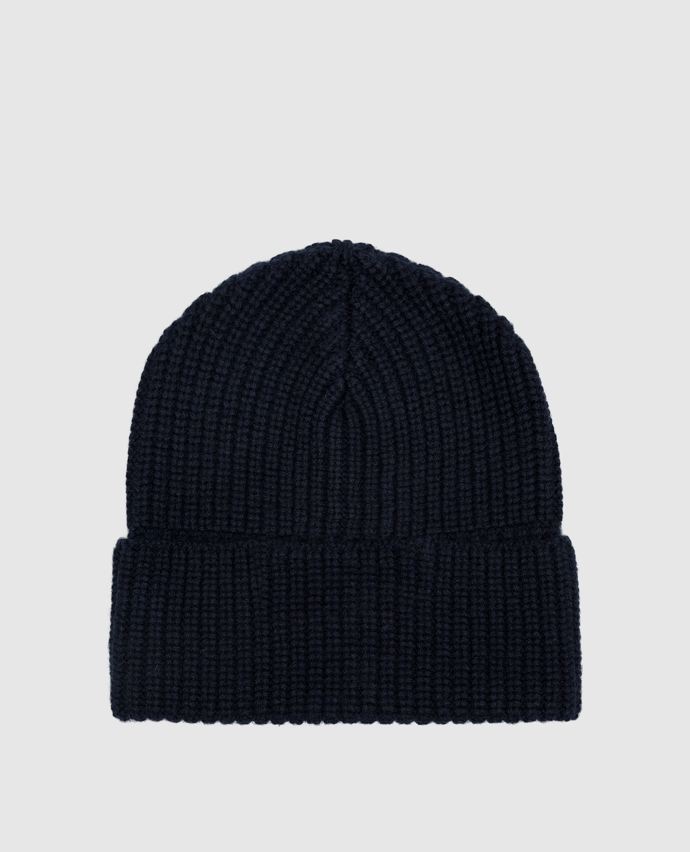 

Blue cashmere hat Brunello Cucinelli, Синий