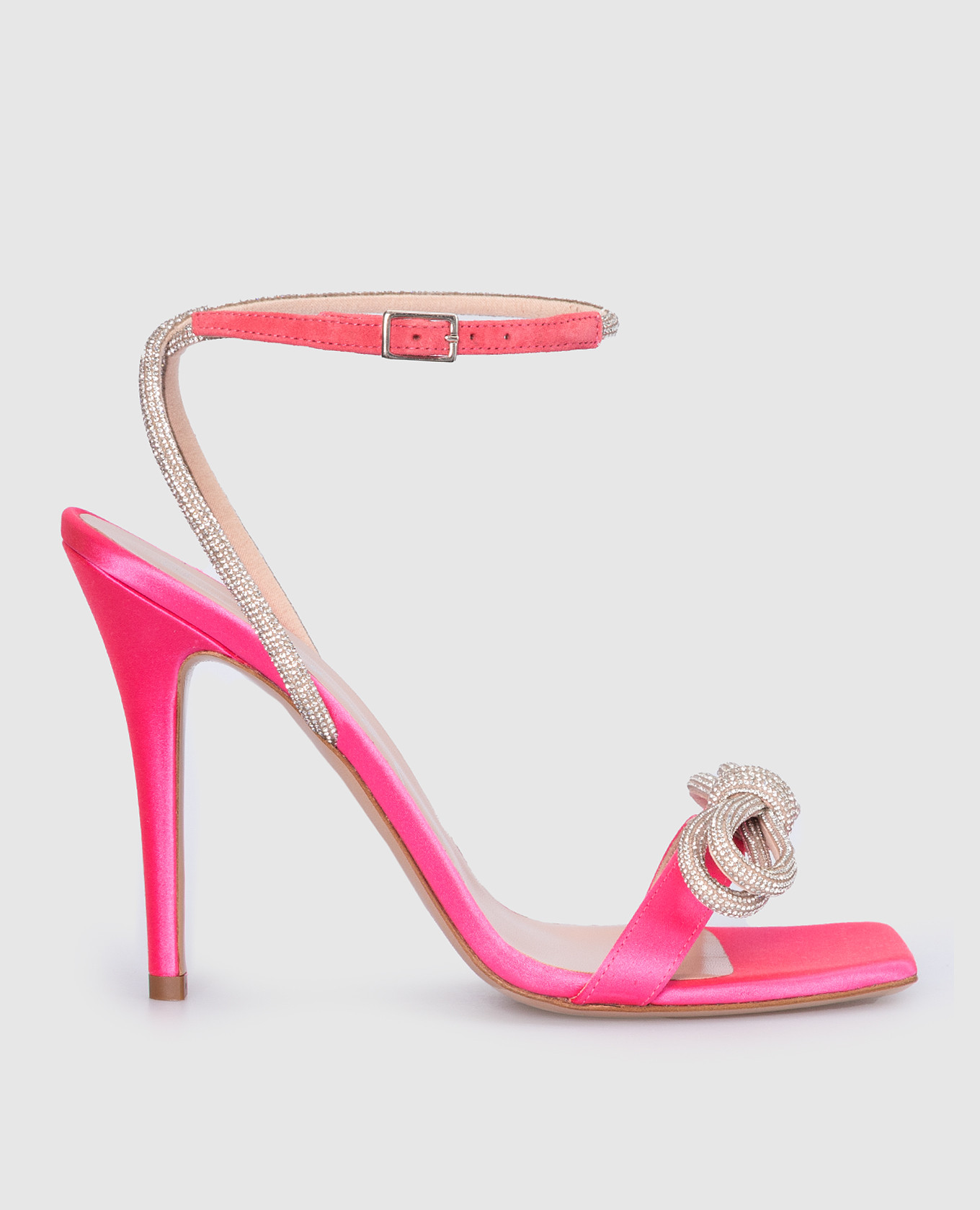 Miranda pink crystal sandals babe pay pls