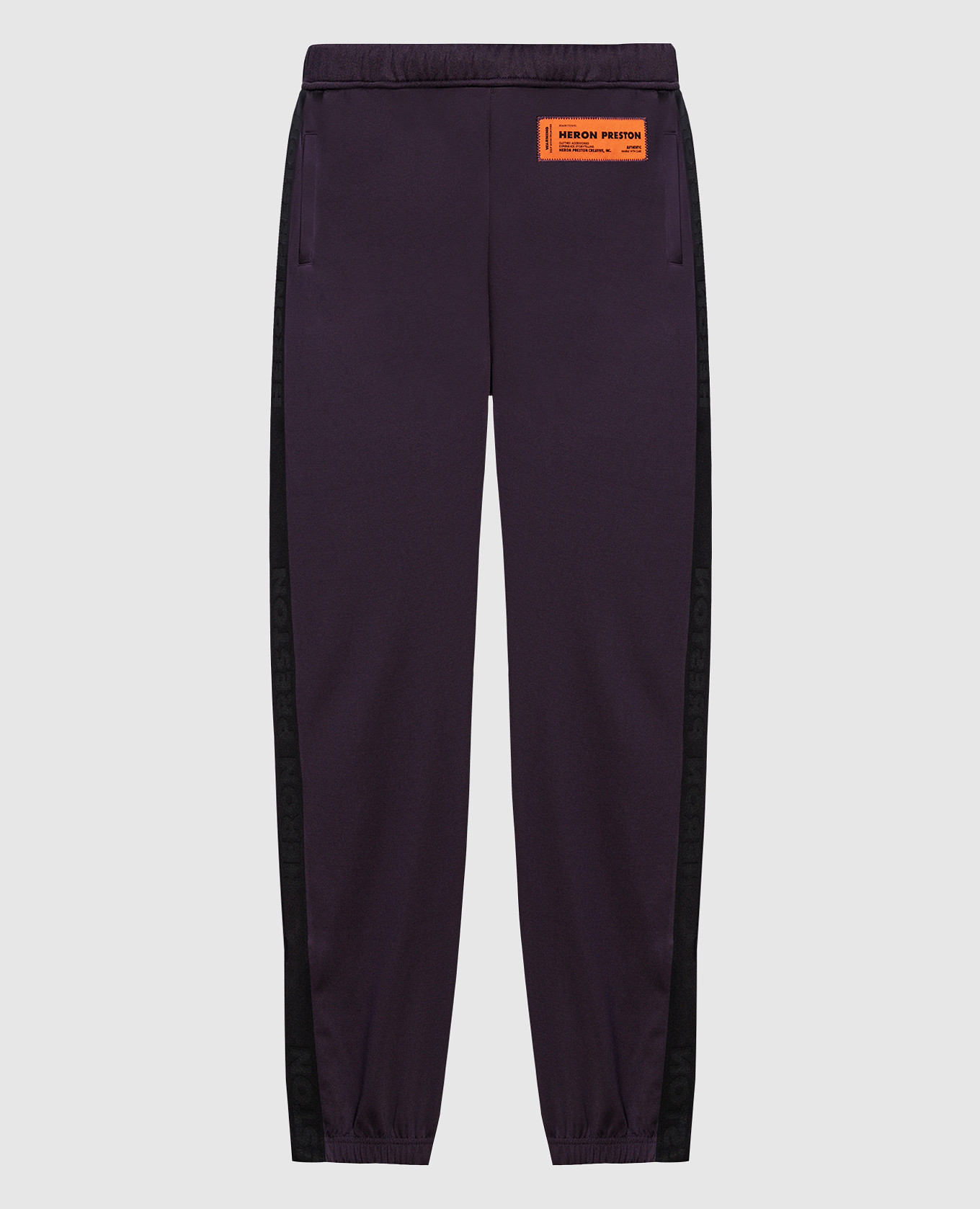 

Purple sweatpants with logo Heron Preston, Violet