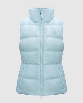 Mackage Blue Chaya-TR down vest with reaper effect CHAYATR