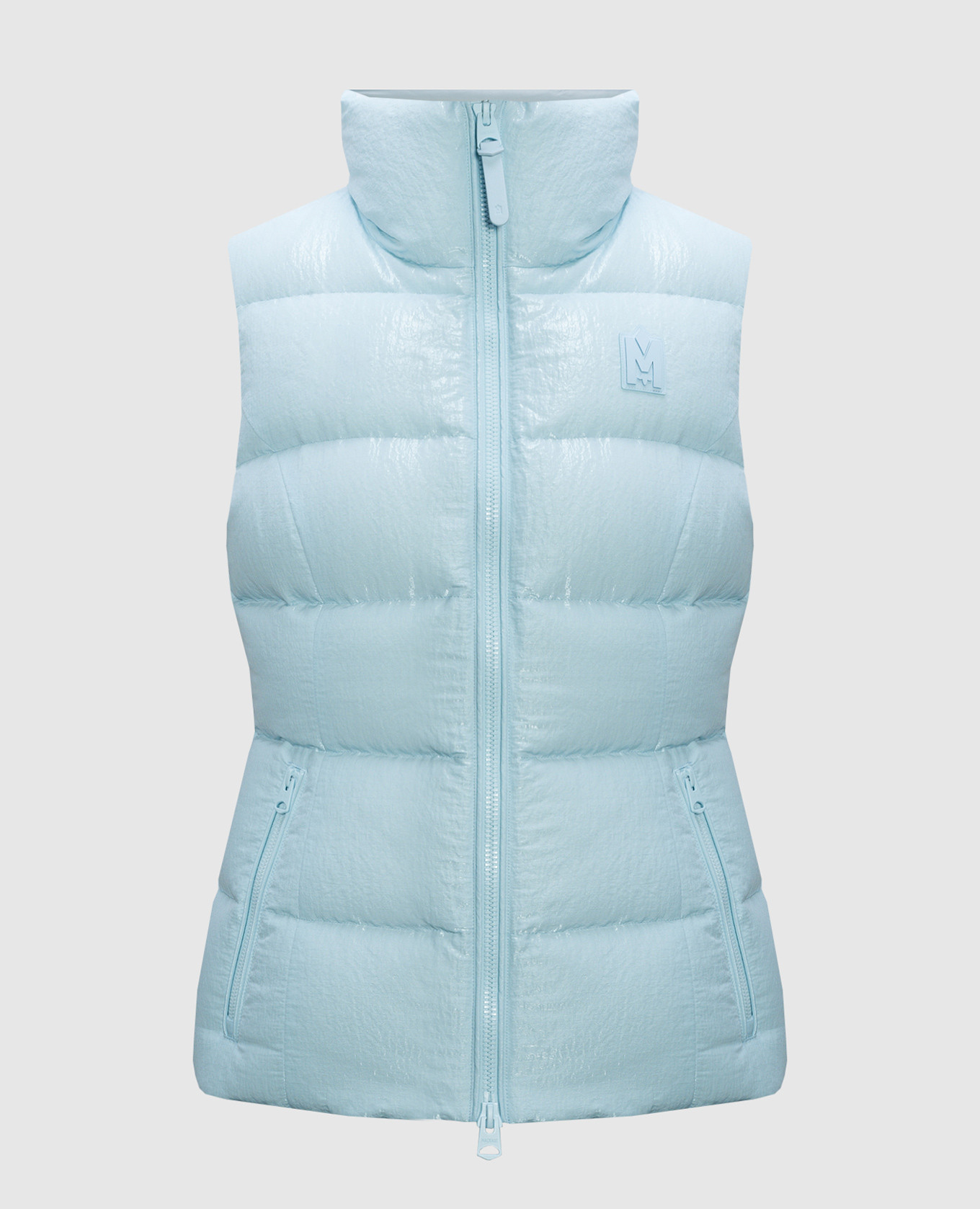 

Blue Chaya-TR down vest with reaper effect Mackage, Light blue