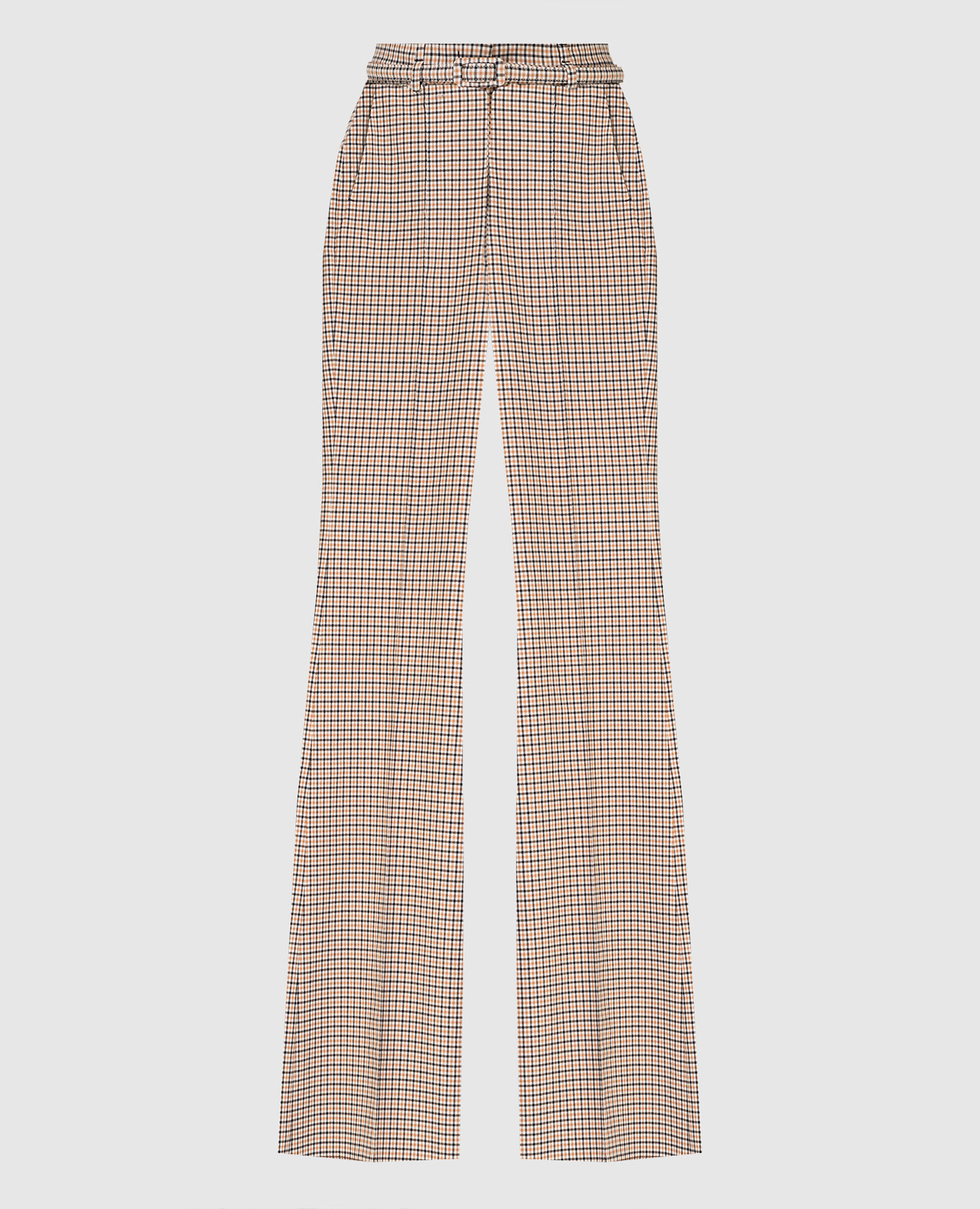 

Checked Dolly flared trousers Max Mara Sportmax, Beige