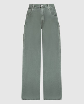 AGOLDE Green cargo jeans A9148B3020