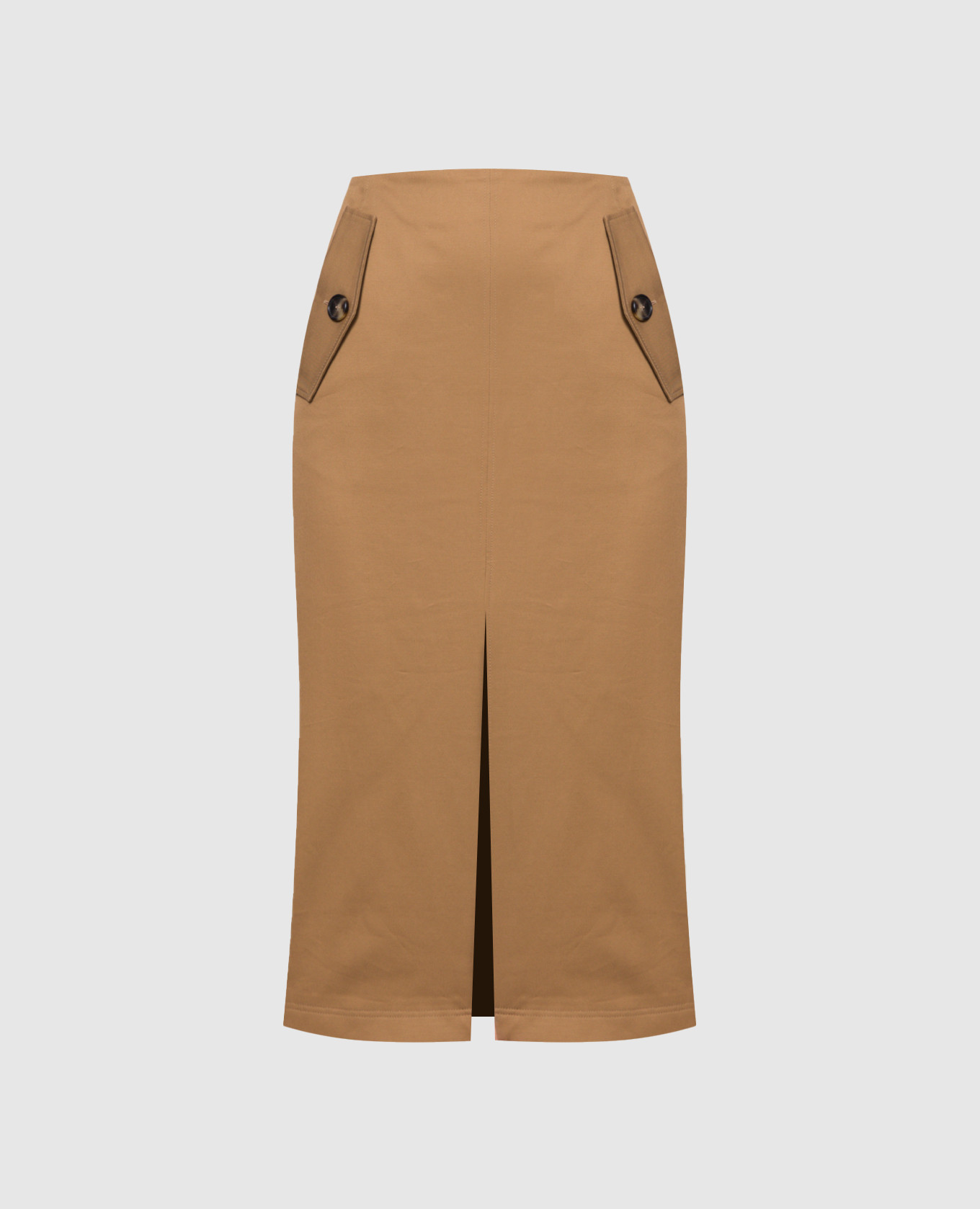 

Dark beige skirt Carolina Herrera