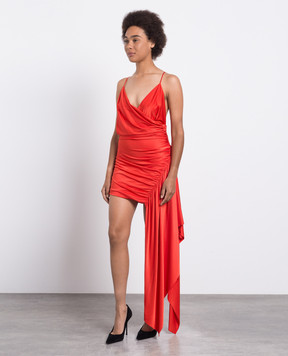 ALEXANDRE VAUTHIER Red mini dress with an open back 233DR19751406