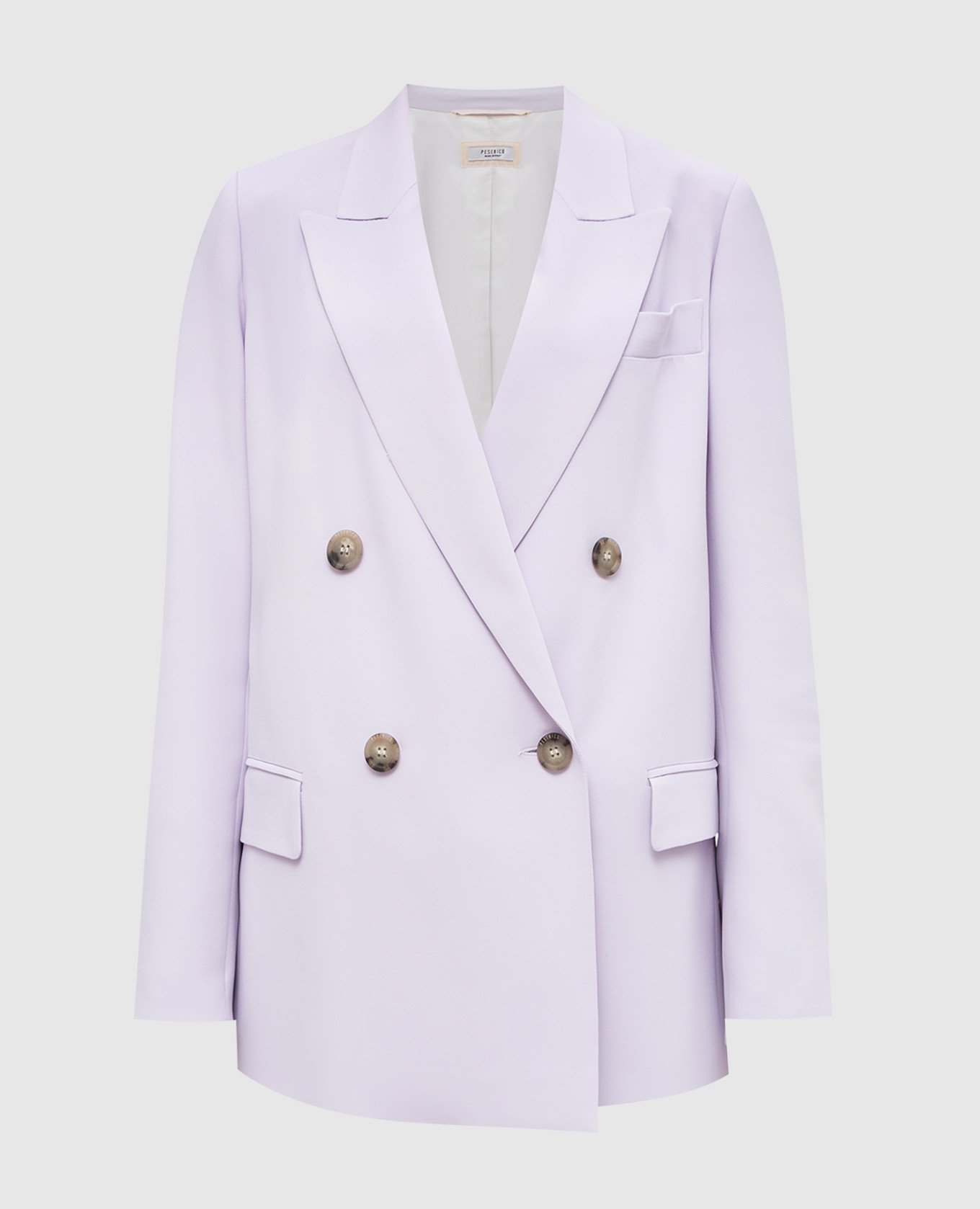 

Lilac double-breasted jacket Peserico, Violet