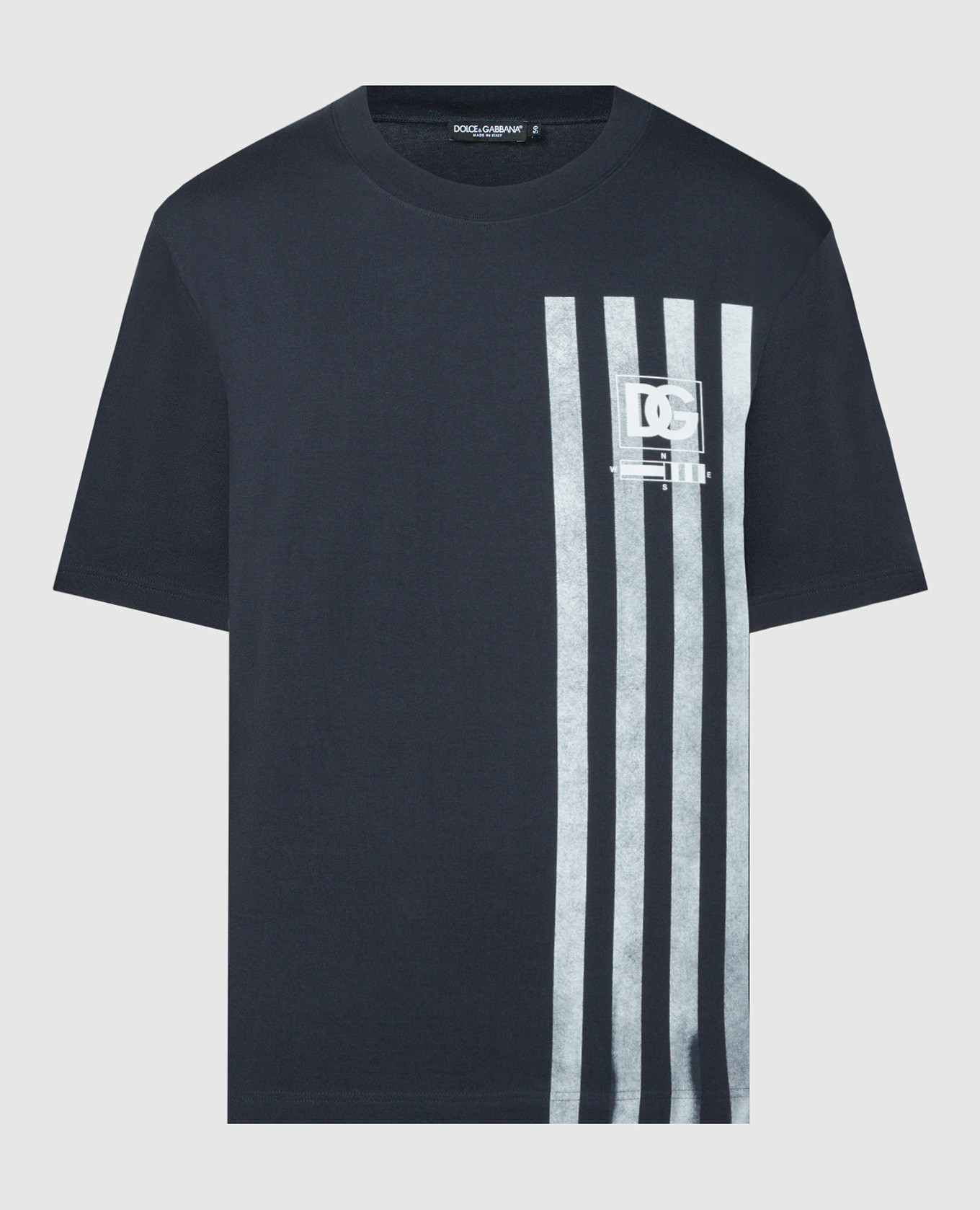 

Blue t-shirt with logo print Dolce&Gabbana