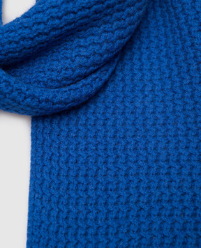 Ballantyne Blue woolen scarf B1F0545W060