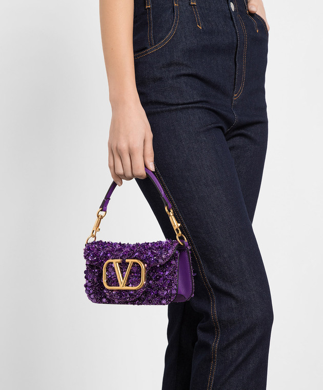 Orders sac baguette violet