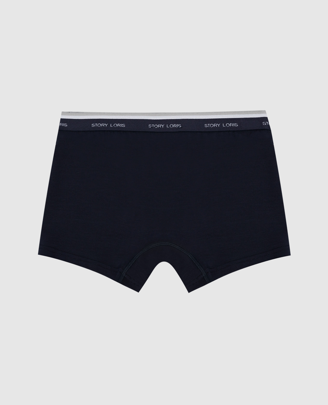 

Children's blue boxer briefs with logo print Story Loris