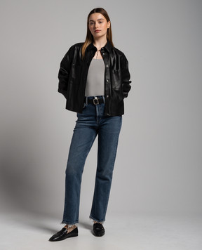 AGOLDE Blue jeans with a distressed effect A9096B1255