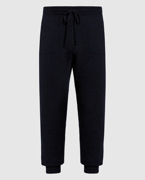 Cashmere&Whiskey Blue cashmere sweatpants MU8641307341PF