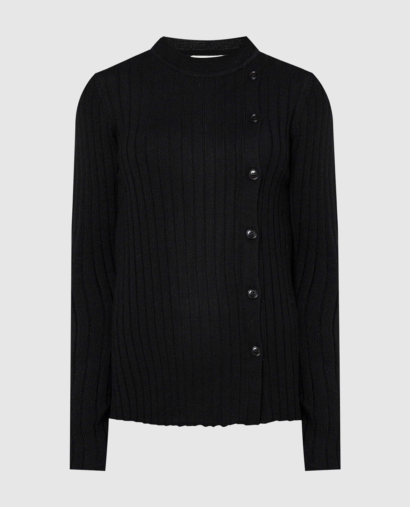 

Black ribbed jumper Lou Lou Studio