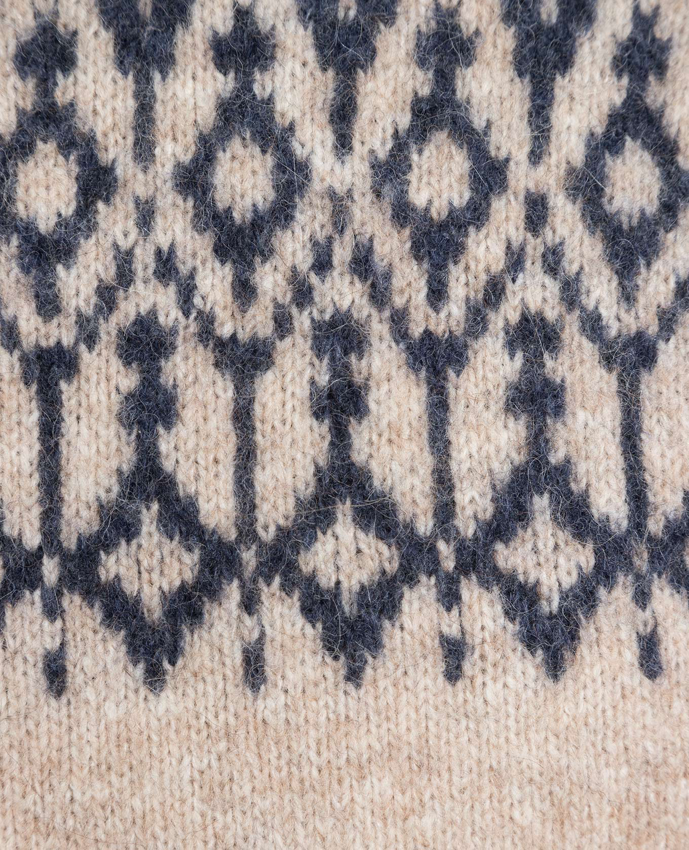

Beige sweater with a pattern Brunello Cucinelli