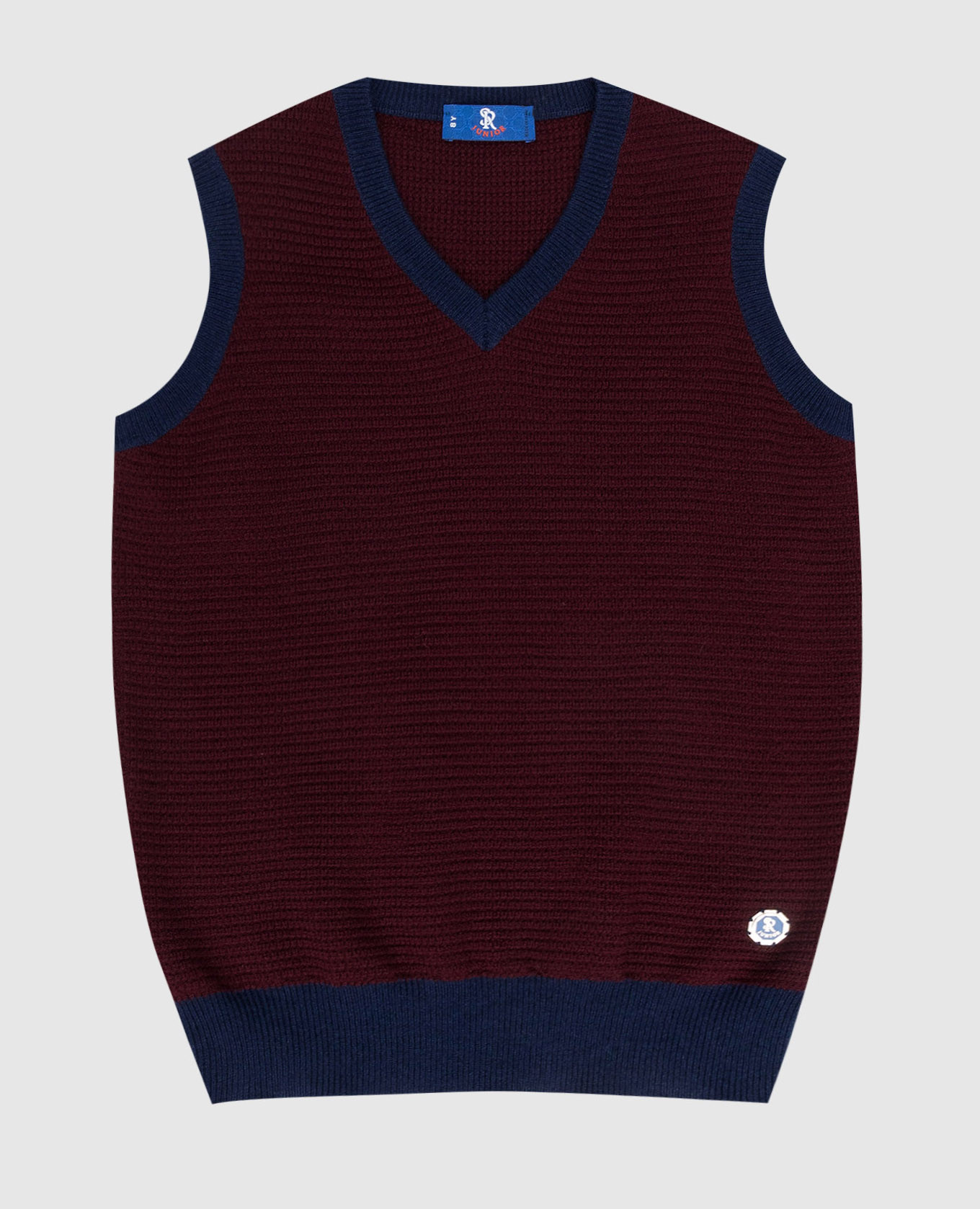 

Children's burgundy wool and cashmere vest Stefano Ricci