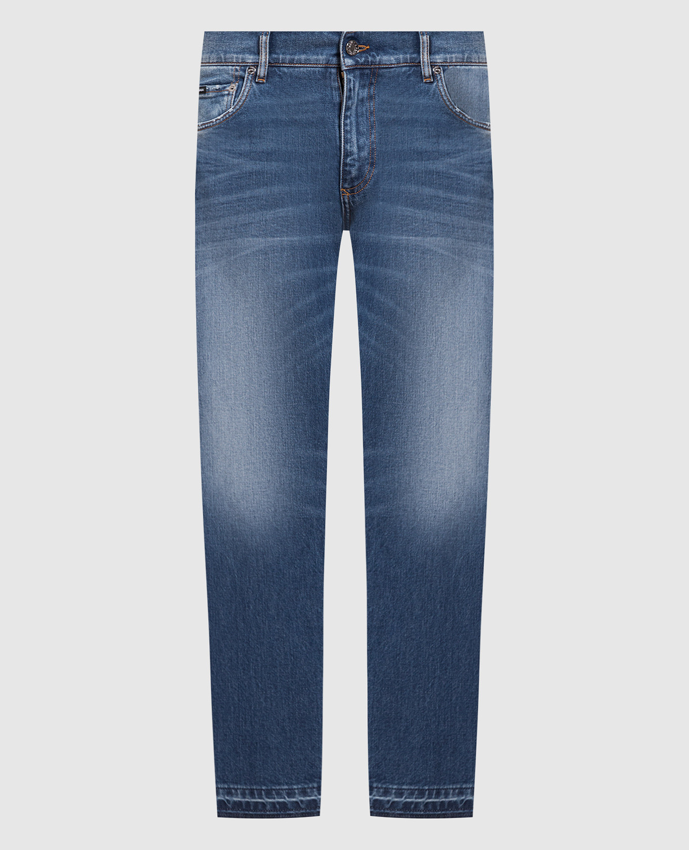 

Blue slim jeans with a distressed effect Dolce&Gabbana
