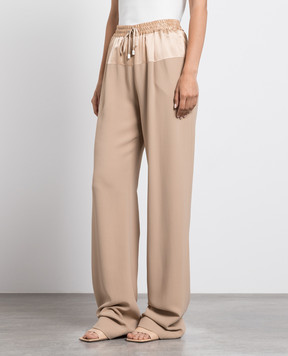 Ermanno Scervino Beige pants D426P718ILM