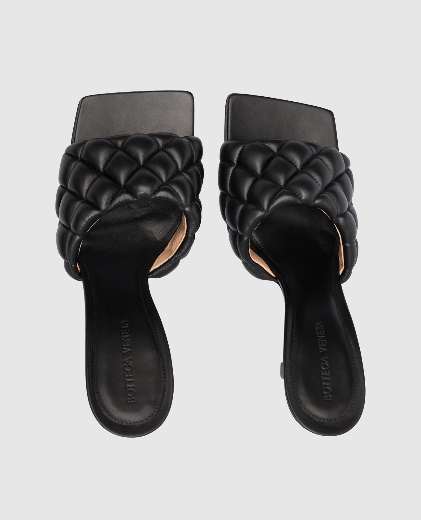 

Black mules with padding Bottega Veneta