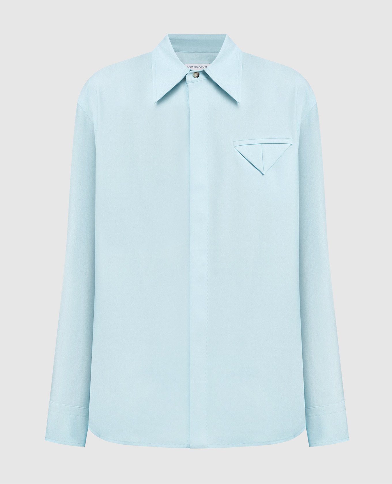 Bottega Veneta Blue shirt made of wool