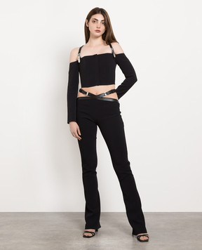 David Koma Black top RE23DK08T
