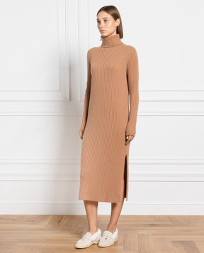 Allude Brown cashmere dress 23511123