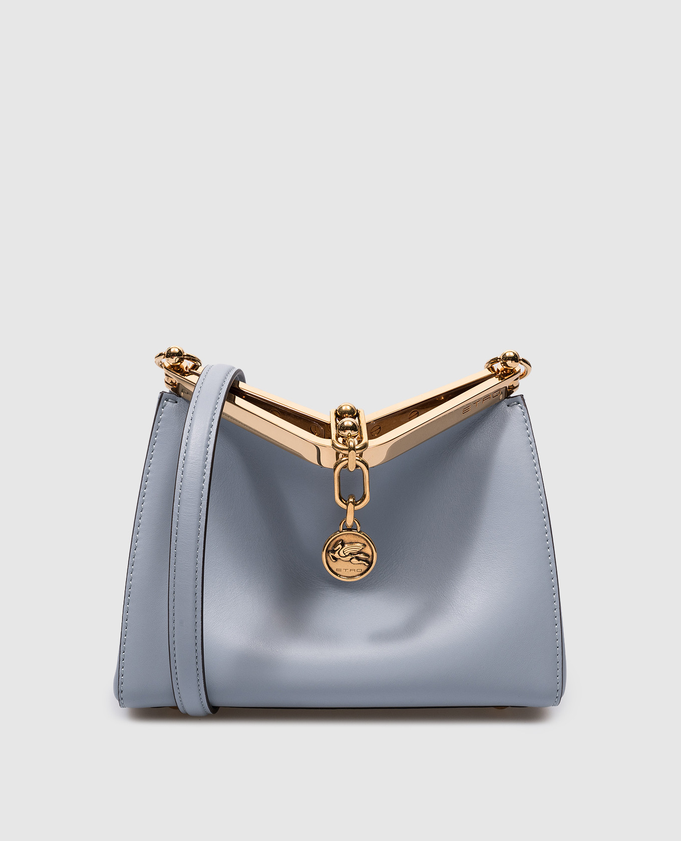 Etro - Vela blue leather bag WP1B0001AU022 - shop with