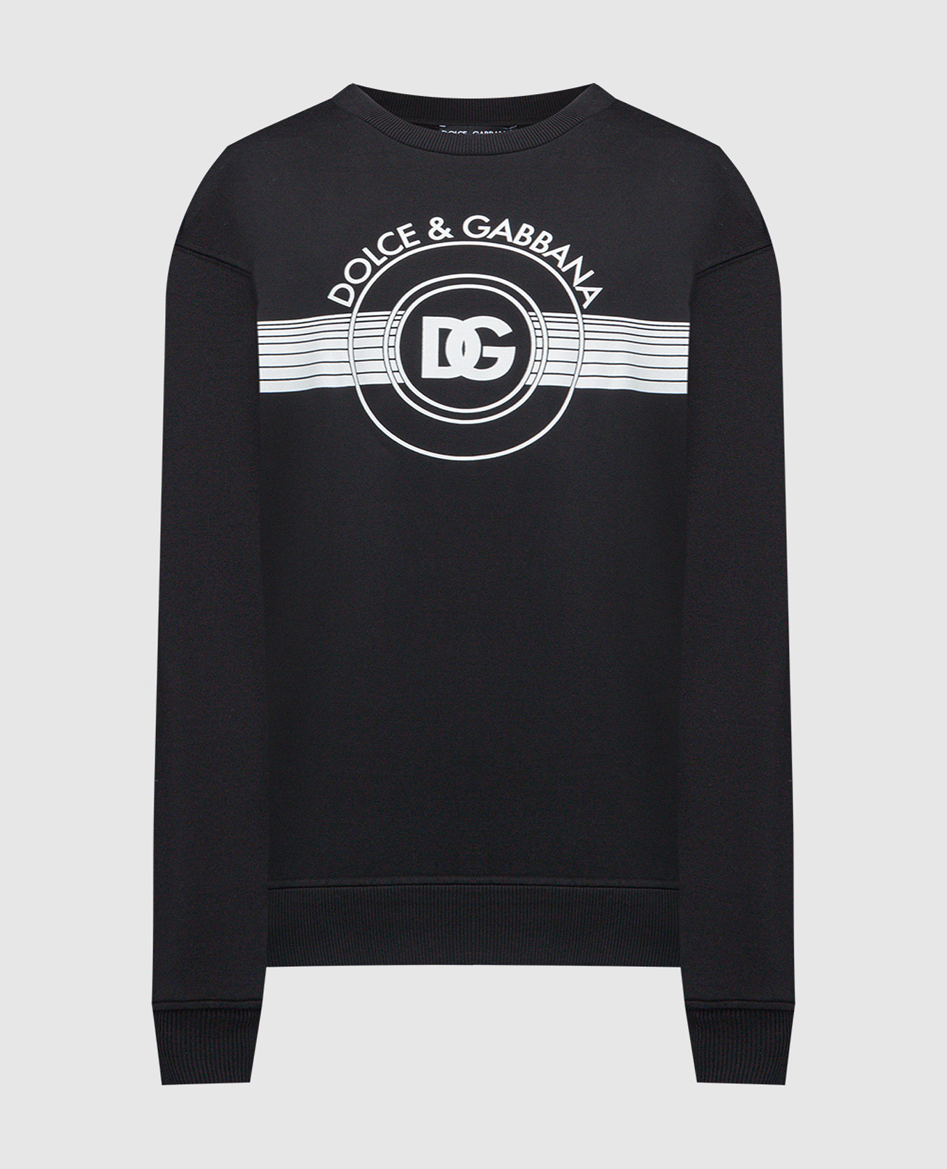 

Black sweatshirt with logo Dolce&Gabbana