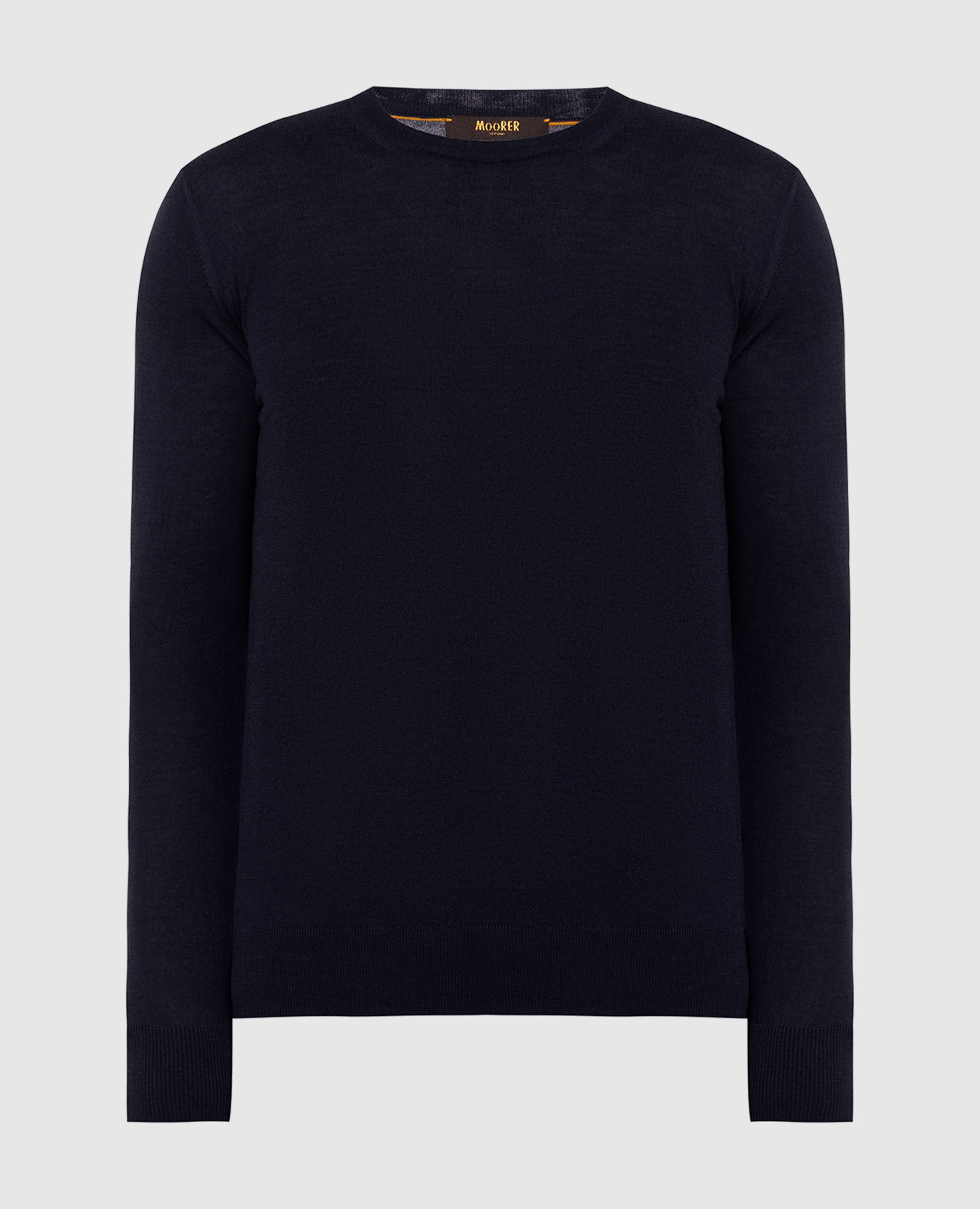 

Navy blue Cornelius-mll wool jumper MooRER