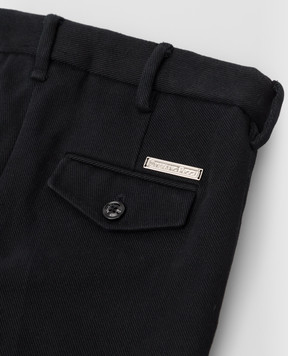 Stefano Ricci Children's black jeans Y1T90APAT0CT002E