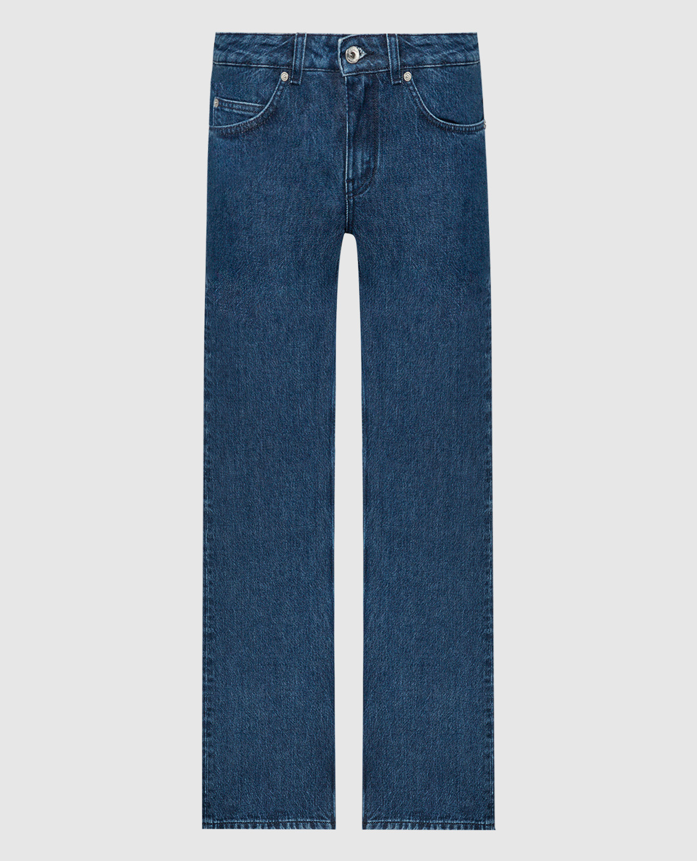 

Blue jeans with logo patch Off-White