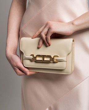 Tom Ford Beige leather cross body bag L1738LCL056X